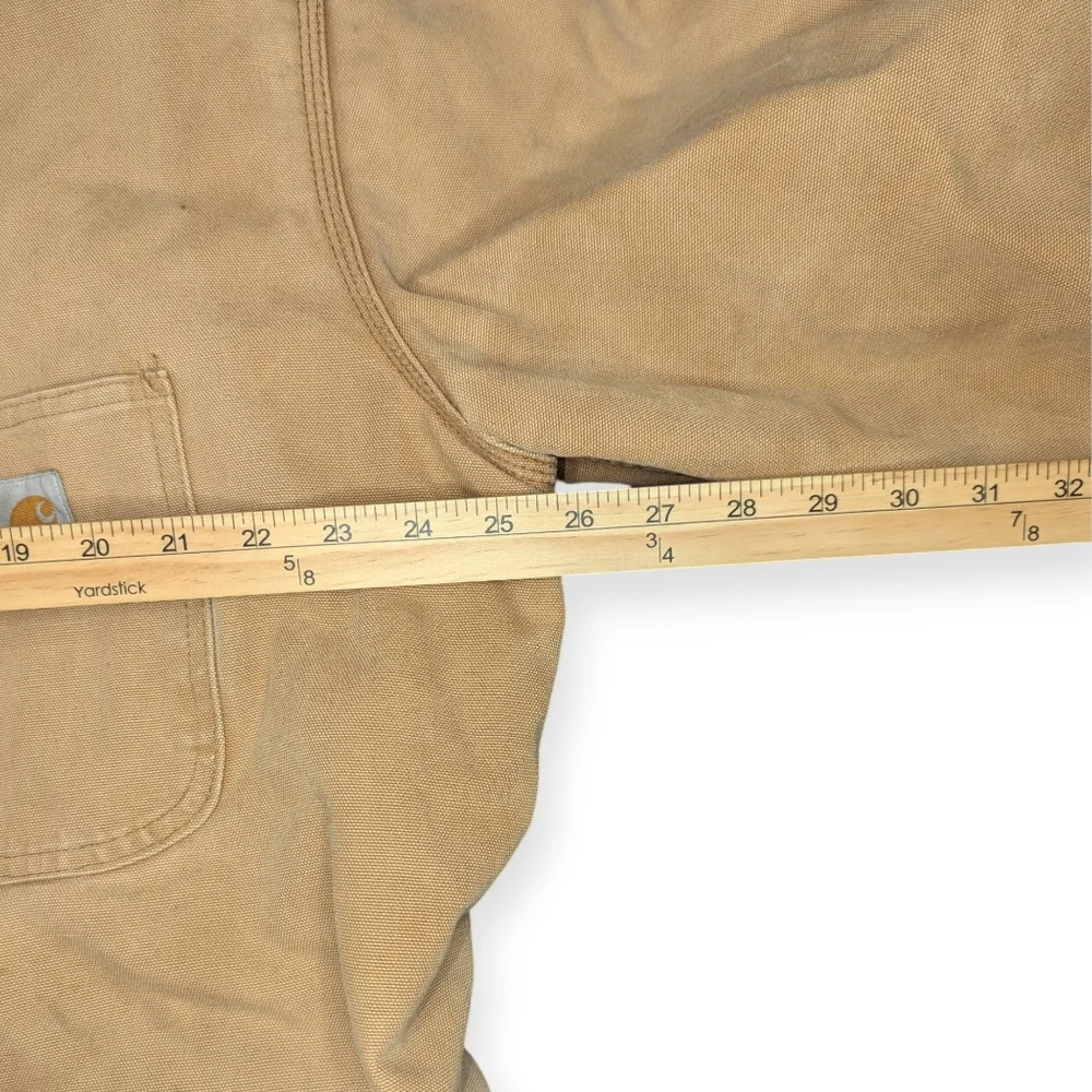 Carhartt Vintage Barn Coat Distressed Quilted Lined Corduroy Collar XXL Detroit